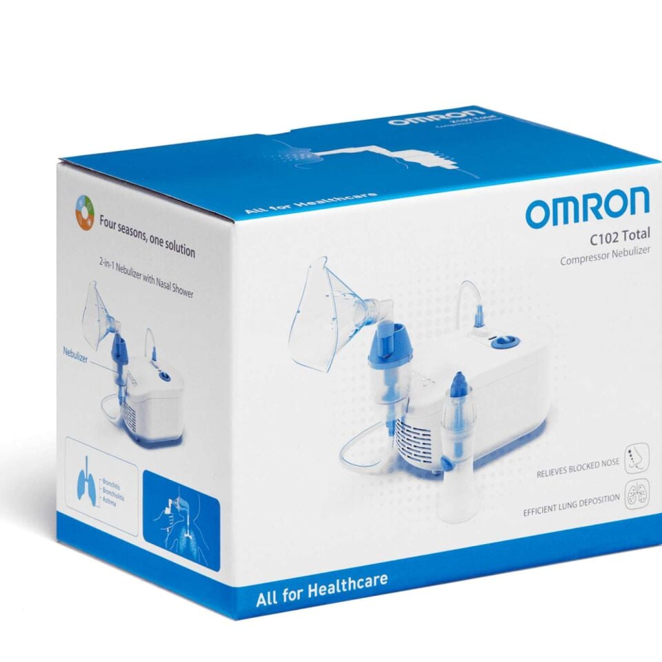 OMRON C102 Total Kompresörlü Nebülizatör