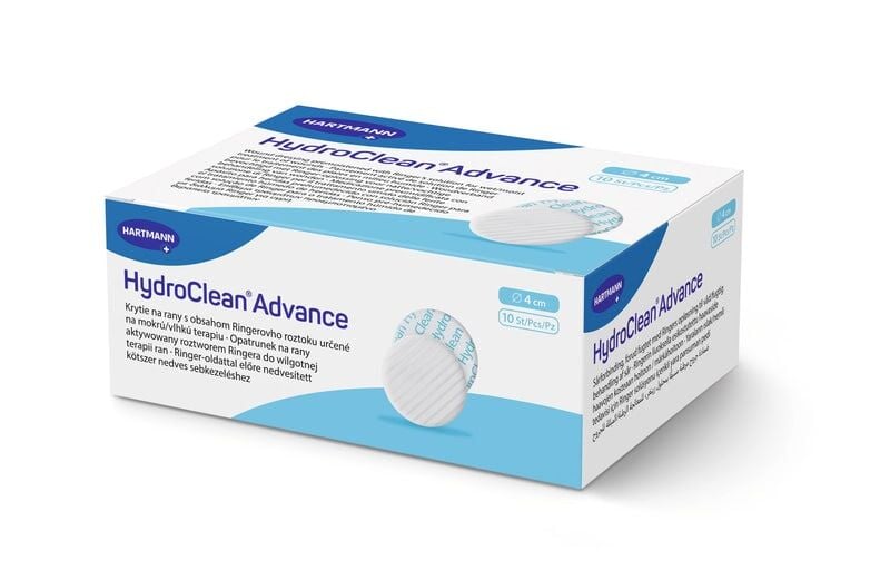 Hartmann HydroClean® advance - 4 cm Poliakrilat Yara Örtüsü Hartmann HydroClean® advance - 7,5x7,5 cm Poliakrilat Yara Örtüsü
