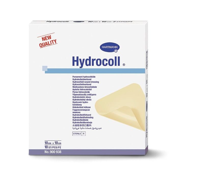 Hartmann Hydrocoll® - 10x10 cm Hidrokolloid Yara Örtüsü Hartmann Hydrocoll® - 20x20 cm Hidrokolloid Yara Örtüsü