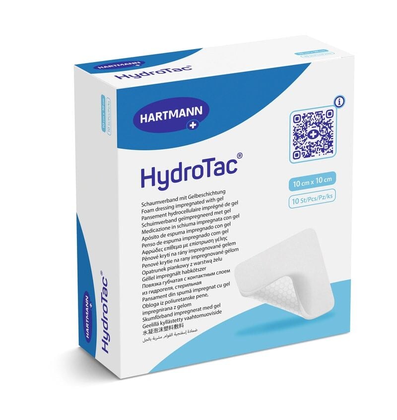Hartmann HydroTac® - 10x10 cm Köpük Yara Örtüsü Hartmann HydroTac® - 15x15 cm Köpük Yara Örtüsü