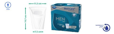 Hartmann MoliCare® Premium Men Pad - 2D Erkek Mesane Pedi