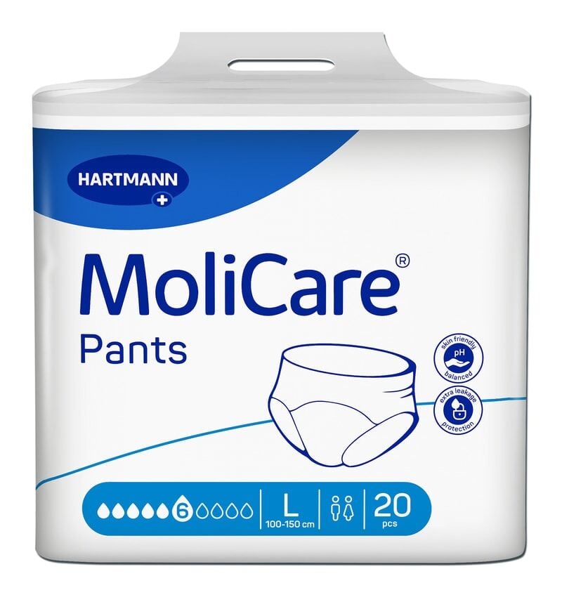 Hartmann MoliCare® Pants 6 damla - M Külot Bez Hartmann MoliCare® Pants 6 damla - XL Külot Bez