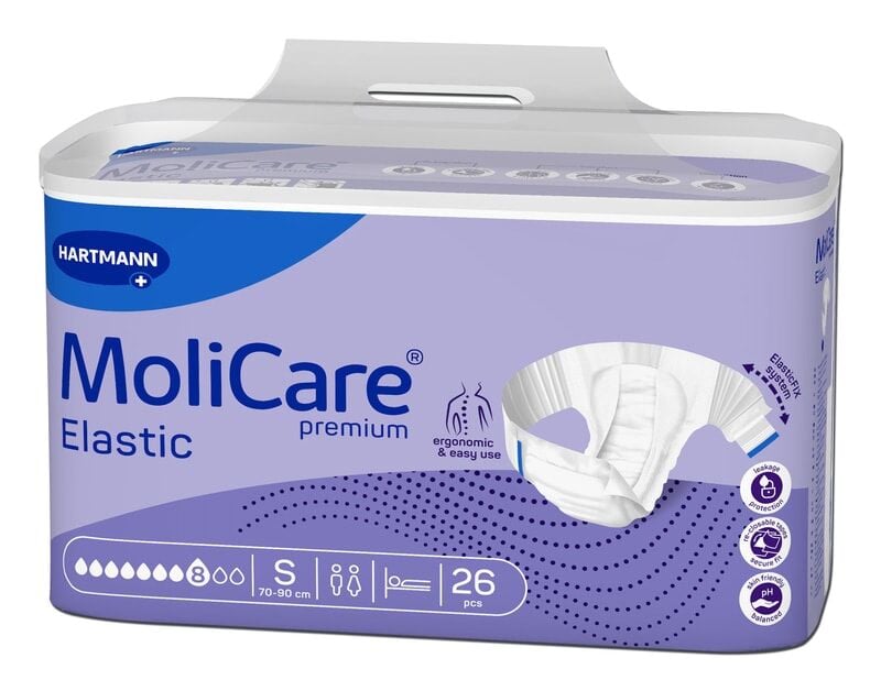 Hartmann Molicare Premium Elastic 8 damla - M Bel Bantlı Bez Hartmann Molicare Premium Elastic 8 damla - L Bel Bantlı Bez