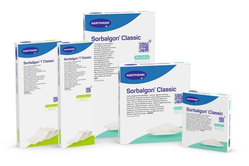 Hartmann Sorbalgon® Classic - 10x10 cm Aljinat Yara Örtüsü