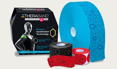 TheraBand Kinesiology Tape – XactStretch Teknolojili Kinezyoloji Bandı