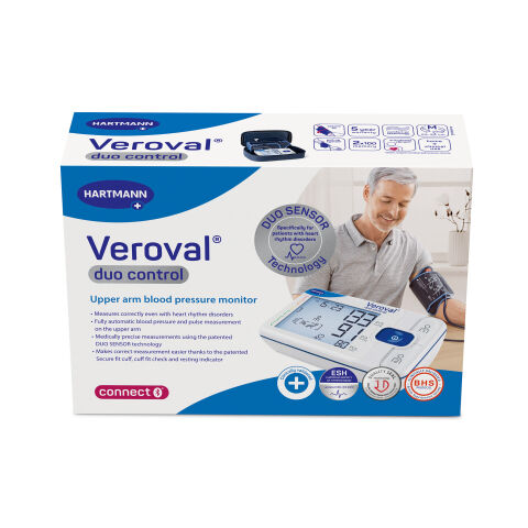Hartmann Veroval® Duo Control Bluetooth Üst Koldan Tansiyon Aleti 32-42 cm Large
