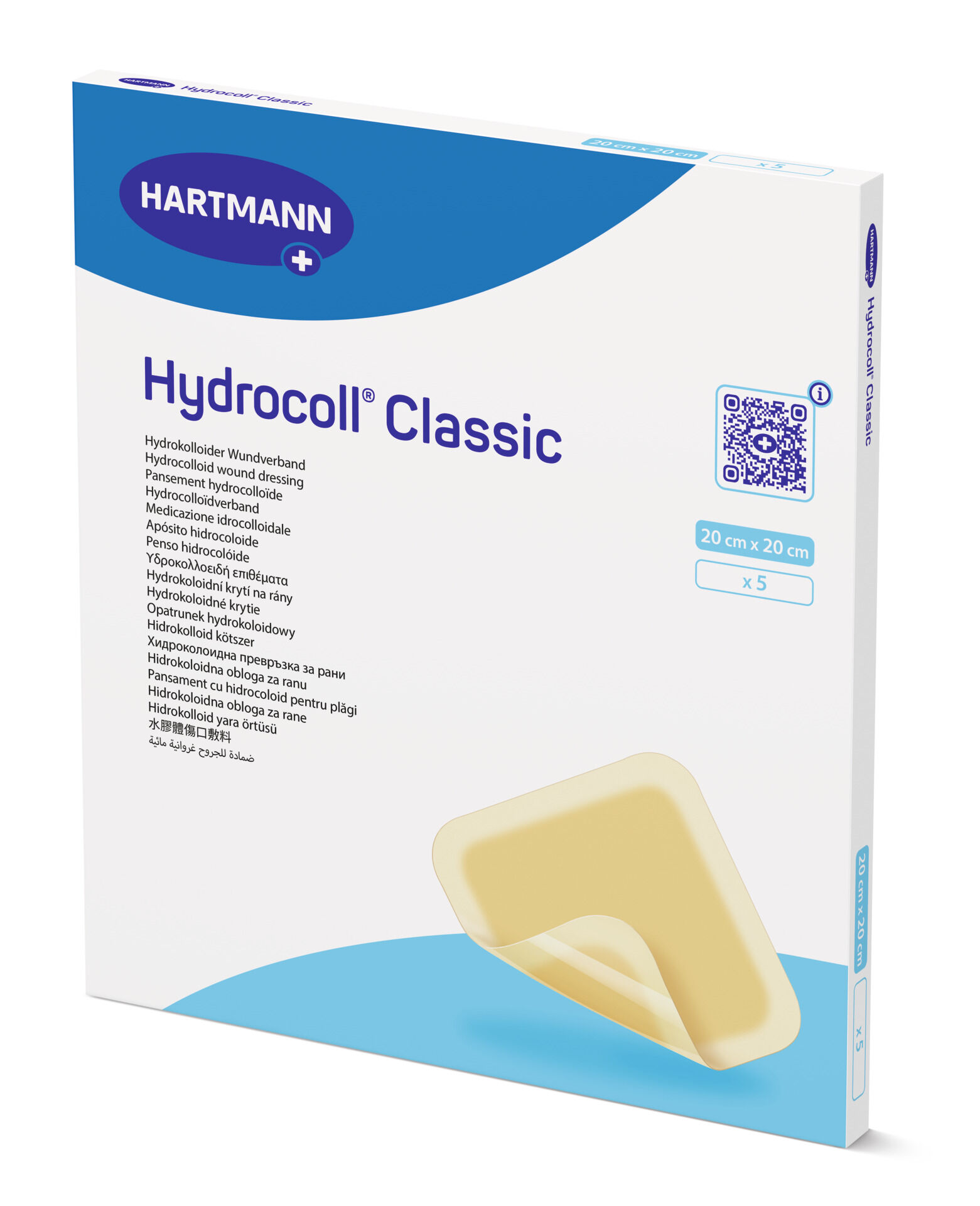 Hartmann Hydrocoll® Hidrokolloid Yara Örtüsü 20x20 cm