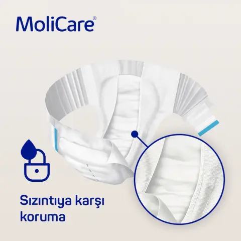 Hartmann MoliCare Premium Elastic 8 Damla Hasta Bezi - Bel Bantlı Bez M