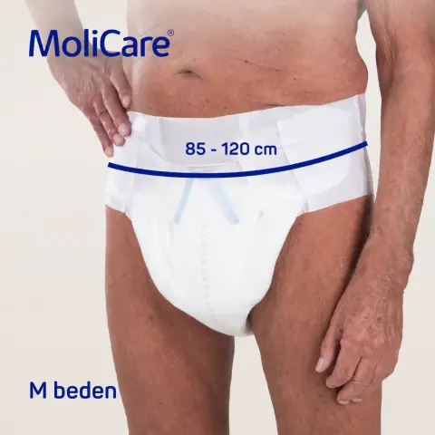 Hartmann MoliCare Premium Elastic 8 Damla Hasta Bezi - Bel Bantlı Bez M